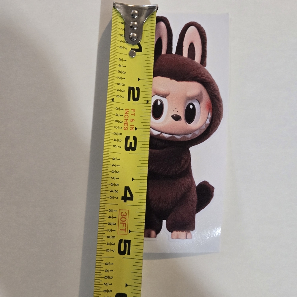 🍒🍒 Brown Labubu Sticker - Picture 4 of 5